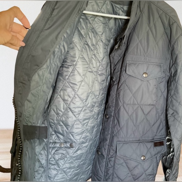 Polo Ralph Lauren Slate Grey Quilted Repellent Field Jacket NWOT, Size XL TG - Picture 4 of 14